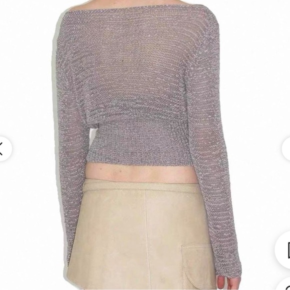 NWT Paloma Wool Mosto Top in Grey size S - Picture 2 of 4